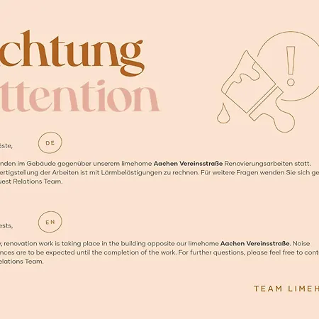 아파트 Limehome Vereinsstrasse 아헨